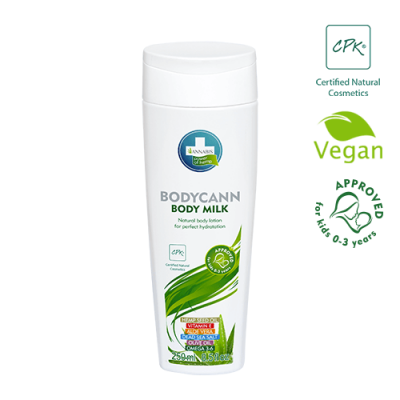 BODYCANN BODY MILK – LOCIÓN HIDRATANTE CORPORAL NATURAL
