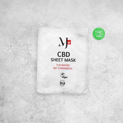 Mascarilla de celulosa orgánica con CBD - MaryJane