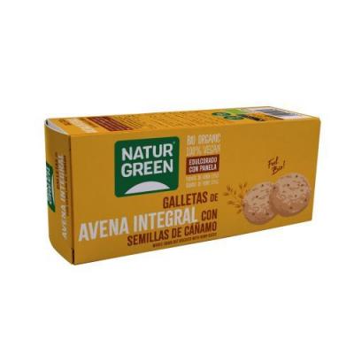 Galleta De Avena Integral Con Cáñamo Bio