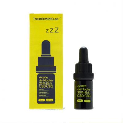 Aceite de noche 25% . The BEEMINE Lab